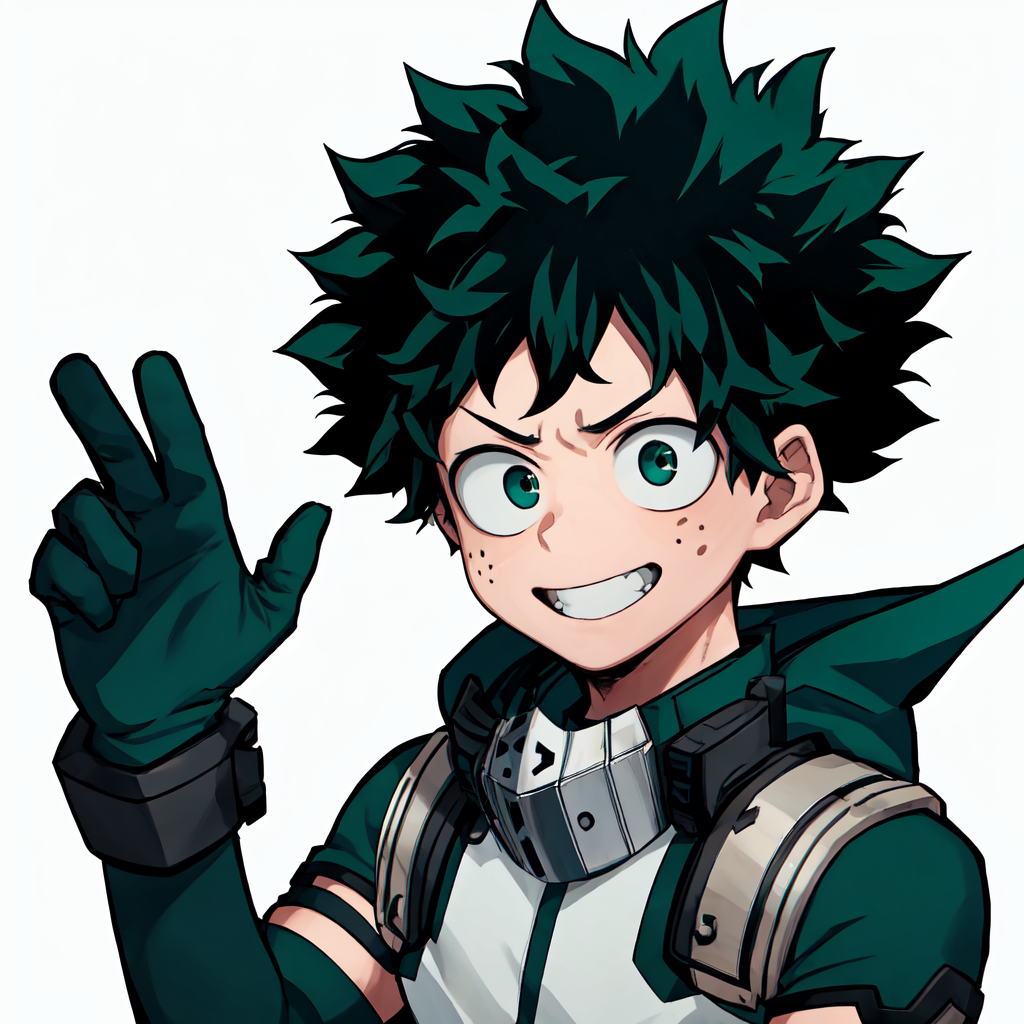 Image de deku dans my hero academia